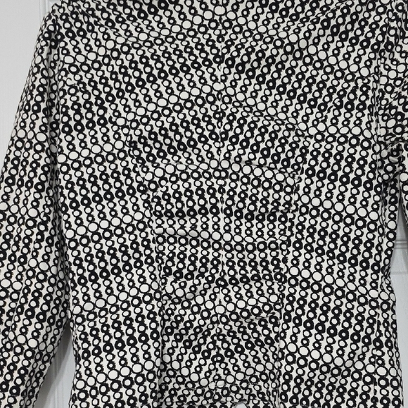 CAbi Black and White Patterned Blazer - Picture 9 of 12